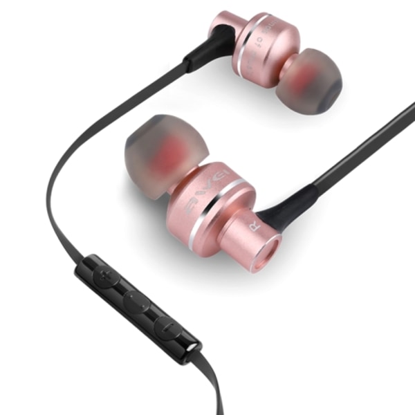 awei ES-10TY TPE In-ear-hörlurar med trådbunden kontroll och mikrofon 4