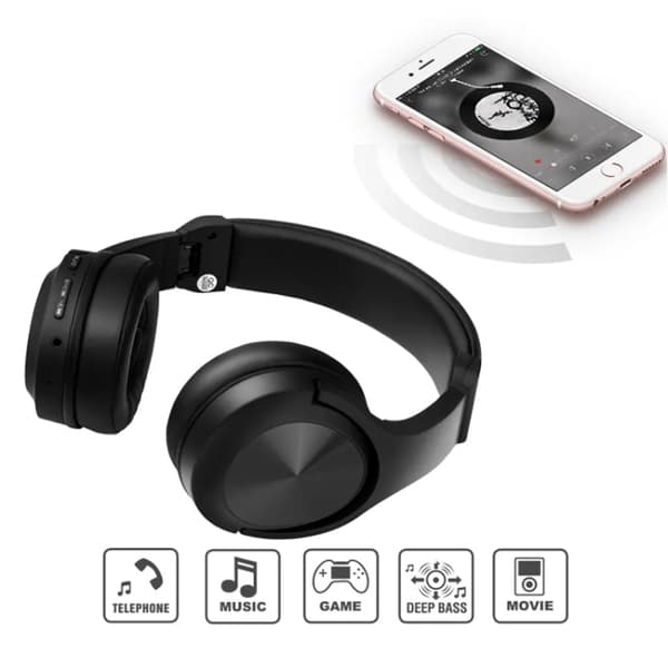 OneDer S1 brusreducerande trådlösa spelheadset Svart