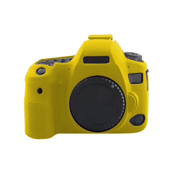 Mjukt silikonfodral för Canon EOS 6D Mark II Gul