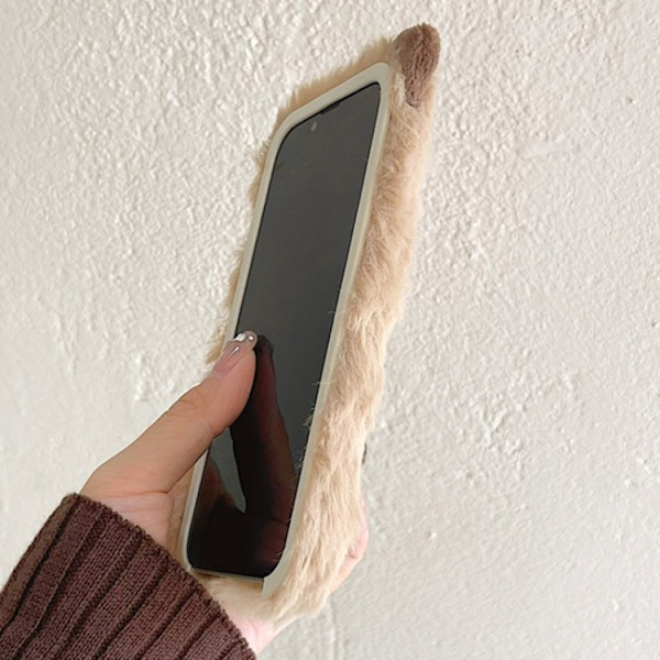 iPhone 16 Pro Max 3D Capybara Plush Skal - Full Coverage Skydd för Din Telefon