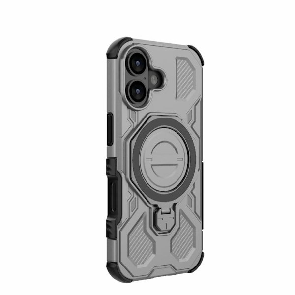 iPhone 17 Skal - Solid Färg med MagSafe Magnetisk TPU+PC Grå