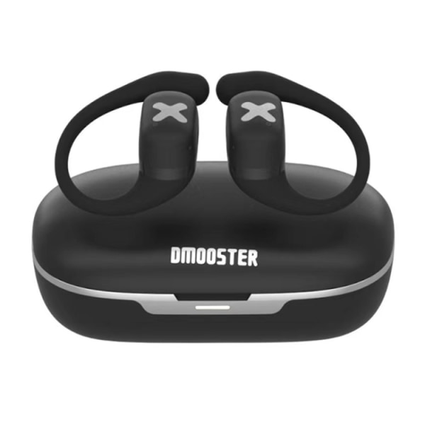 D MOOSTER D53 OWS Öronmonterade ENC Bluetooth-hörlurar Svart
