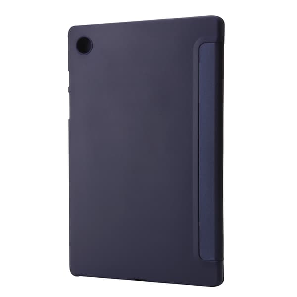 Samsung Galaxy Tab A9+ / A11+ TPU Fällbart Läderfodral Marinblå
