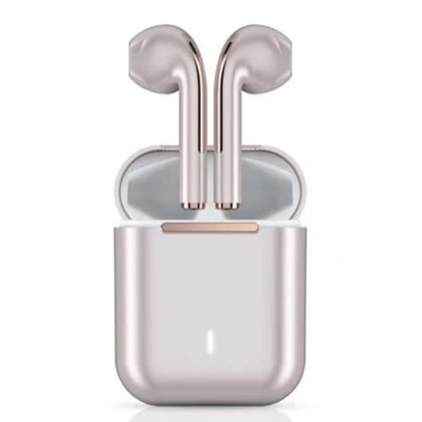 T&G J18 Bluetooth 5.1 TWS trådlösa binaurala Bluetooth-hörlurar med laddningsbox Rose guld