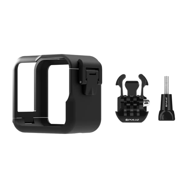 För GoPro Hero11 Black Mini PC Plast Ram med Spänne Basfäste & Skruv