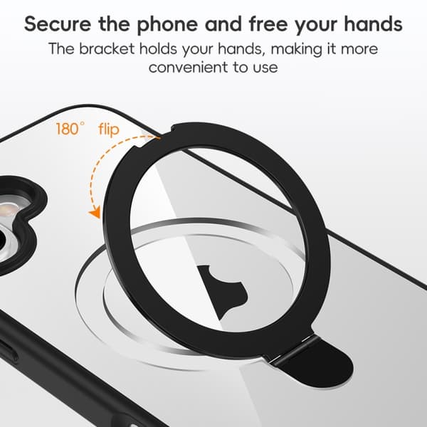 iPhone 16 Pro Max Hög Transparens MagSafe Skal Transparent