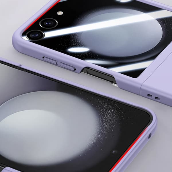 Motorola Razr 50 Skal med Integrerad PC och Stötsäker Design Mintgrön