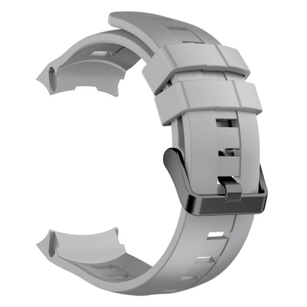 För Suunto Ambit3 Vertical Silicone Watch Band, bredd: 24 mm Grey