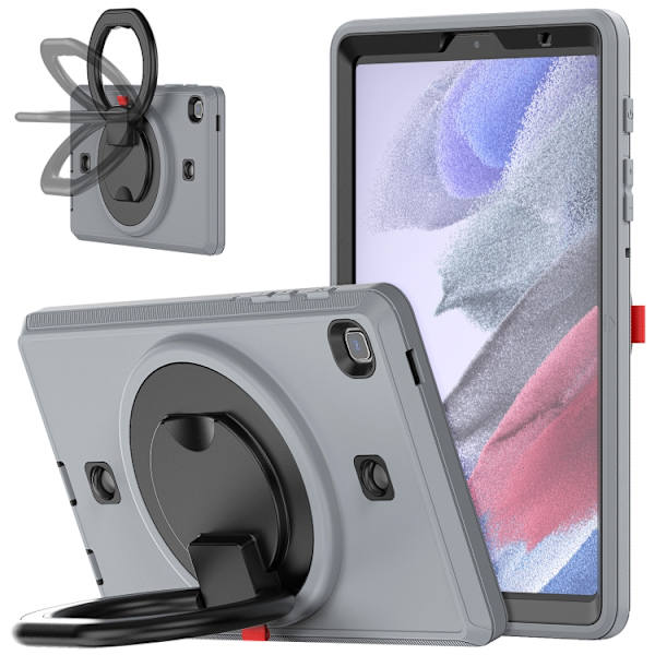 Samsung Galaxy Tab A7 Lite TPU + PC Tabletfodral Grå