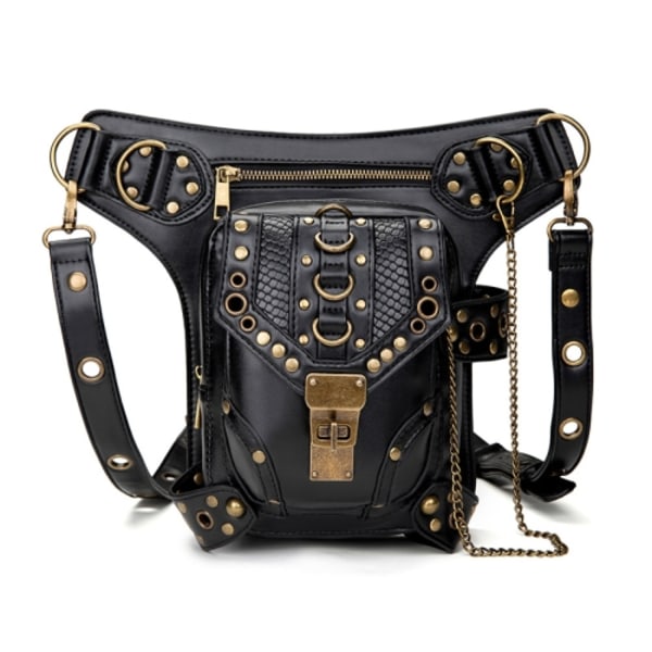 HG043 Retro En-axlad Väska Cross-body Väska Midjeväska för Damer - 34 x 30cm