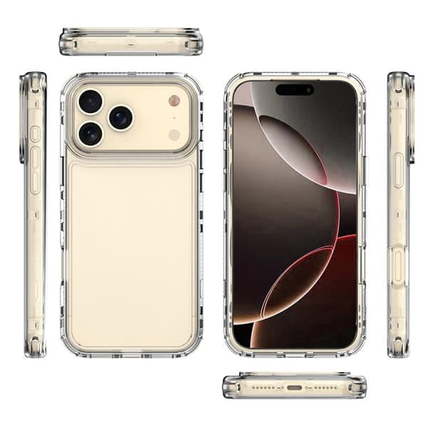 iPhone 18 Pro Max / iPhone 17 Pro Max Skal - Akryl Transparent