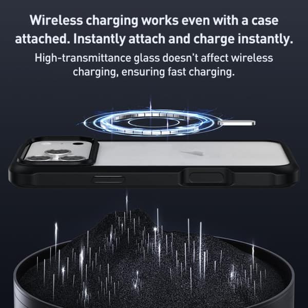 iPhone 17 Skal - dubbelsidigt plastglas Mörkgrön