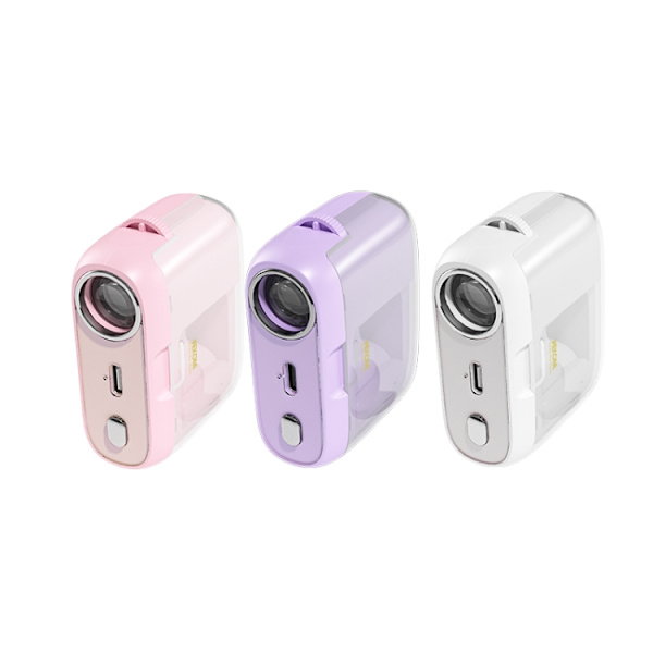 WK S28 Projektion TWS Trådlösa Bluetooth-hörlurar Vit
