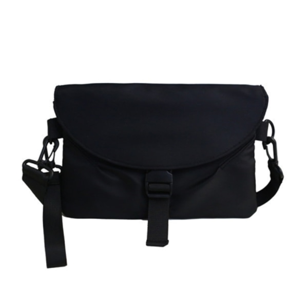Arbetskläder Crossbody Bag Enkelt Axel Casual Liten Väska Svart