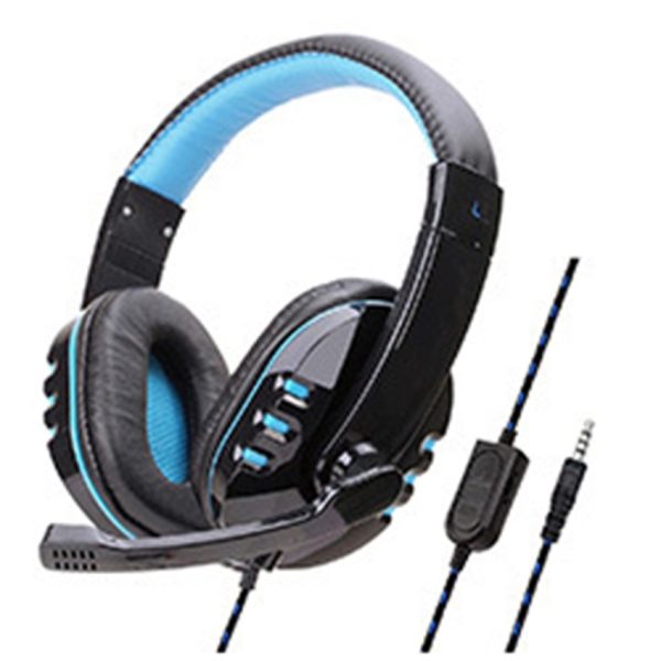 Soyto SY733MV Gaming Headset för PS4 Svart blå