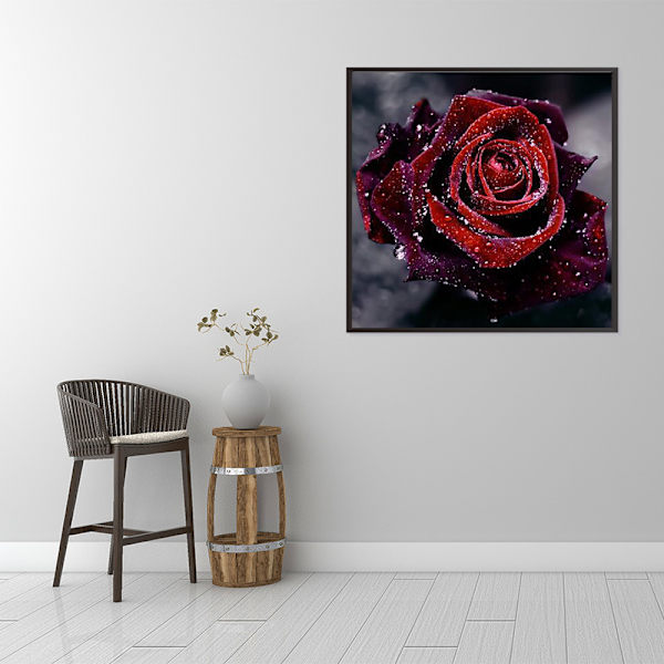 5D DIY Diamond painting - Rose