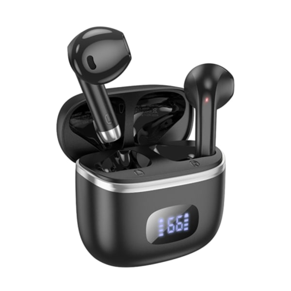 hoco EQ1 Music Guide True Wireless Bluetooth 5.3 Headset med LED-display Svart