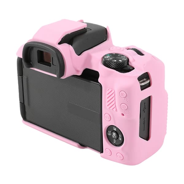 Mjukt silikonfodral för Canon EOS R50 Rosa