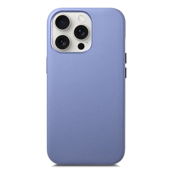 iPhone 16 Pro Max Electroplaterad Metallknapp MagSafe Skal Blå