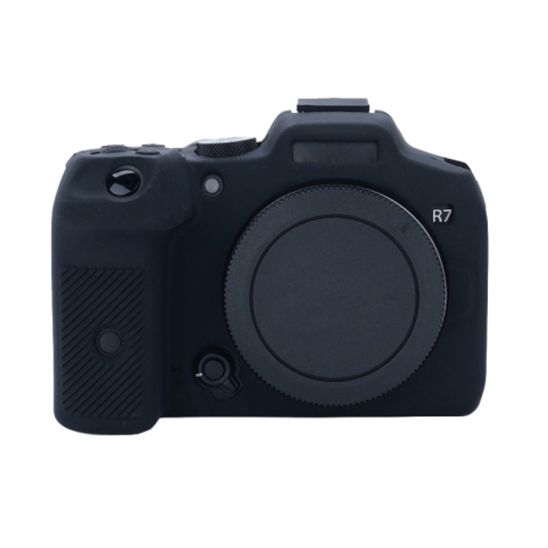 Mjukt silikonfodral för Canon EOS R7 Svart
