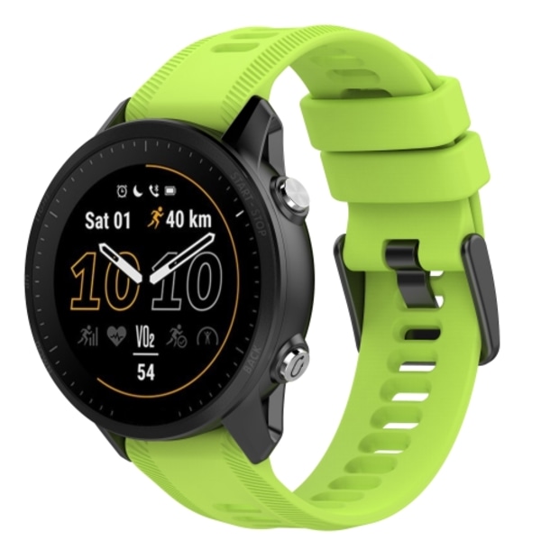 För Garmin Fenix ​​5 22mm enfärgad watch Lime Color