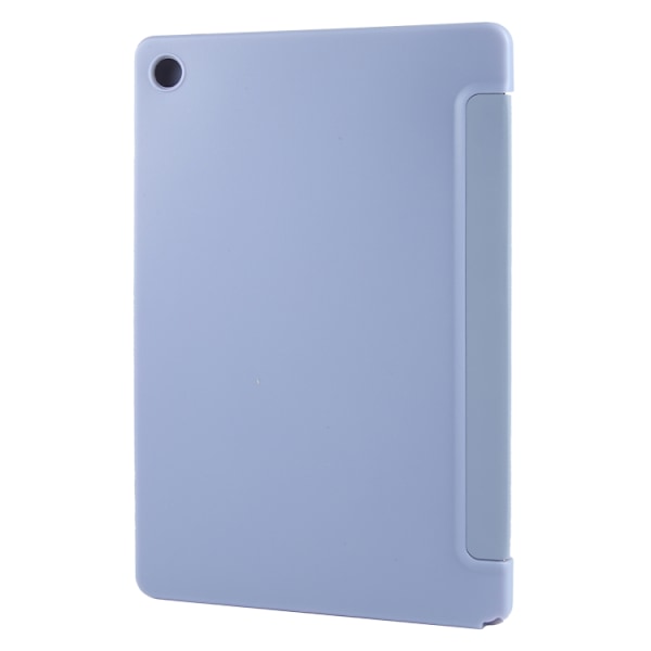 Samsung Galaxy Tab A9+ Skal i TPU Läder med Tri-fold Flip Lavendelgrå