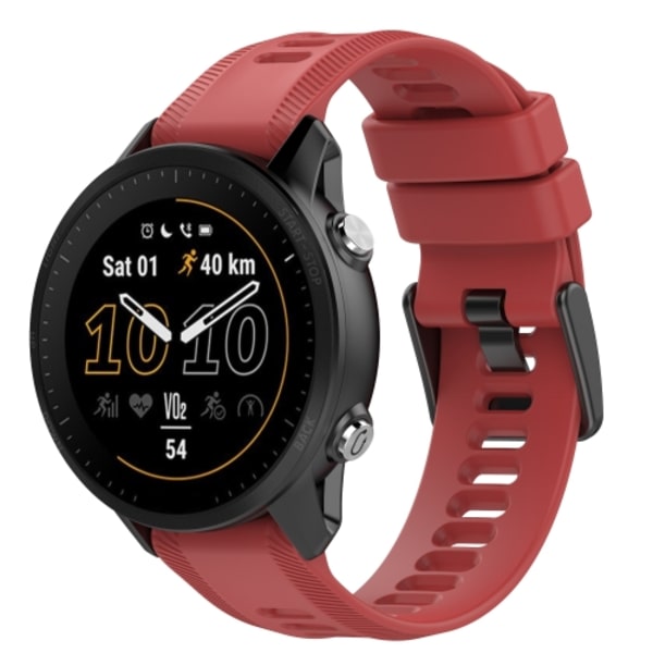 För Garmin Approach S60 22mm enfärgad watch Red