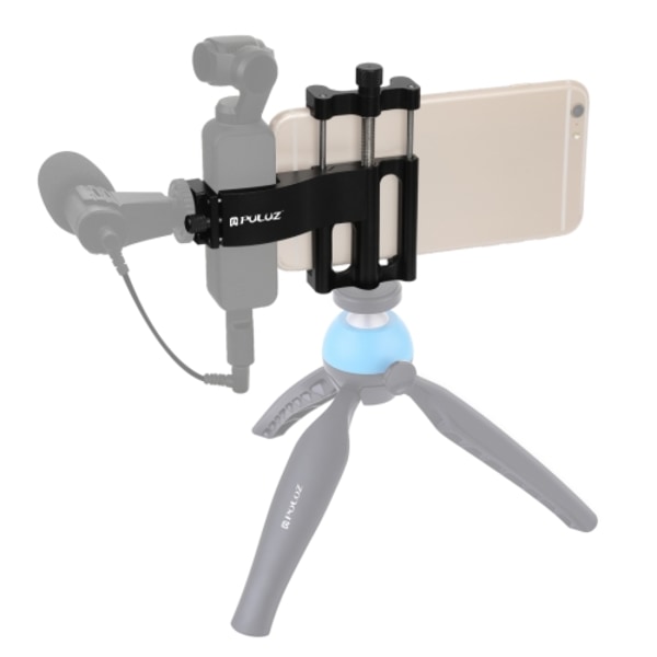 Multifunktionell smartphone-fästklämma i aluminiumlegering, expansionshållare, fäste för DJI OSMO Pocket / Pocket 2