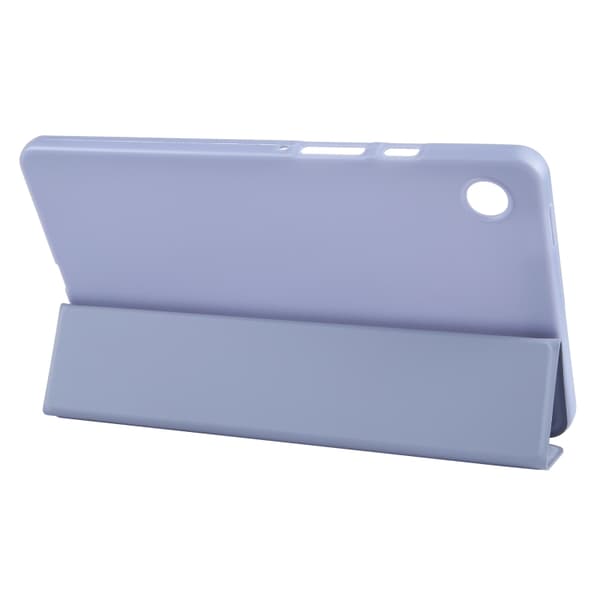Samsung Galaxy Tab A9 / A11 Tri-fold TPU Läderfodral Lavendelgrå