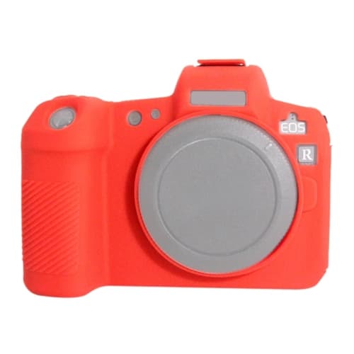 Mjukt silikonfodral för Canon EOS R Röd