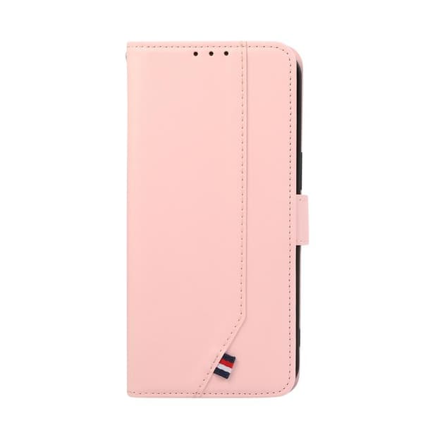 Redmi Note 14 4G - ABEEL Delikat Textur Splicing RFID Läderfodral Rosa