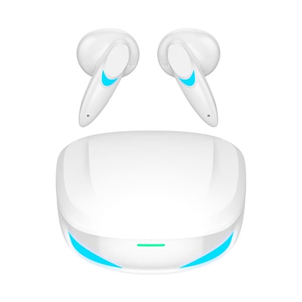 G10 TWS 5.2 Binaural True Stereo Touch Game Bluetooth-hörlurar Vit