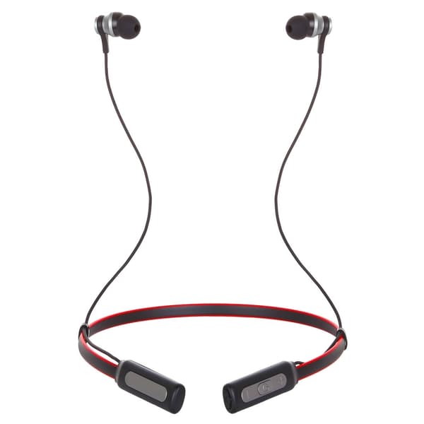 HT1 Magnetiska trådlösa Bluetooth-stereoheadset Röd