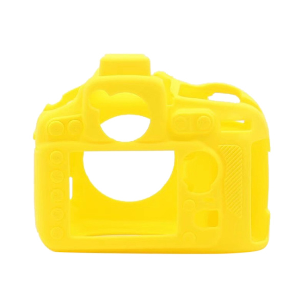 Mjukt silikonfodral för Nikon D810 Gul