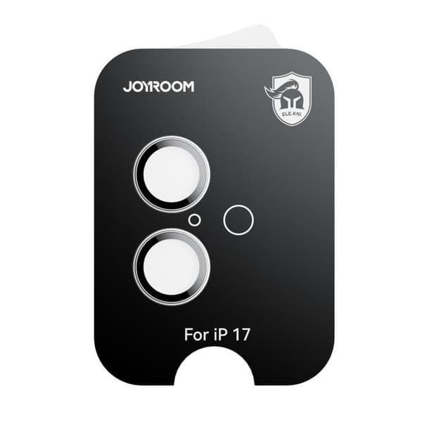 iPhone 17 JOYROOM Knight Series 9H HD Linsskydd Silver