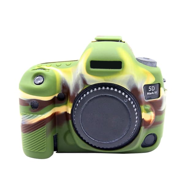 Mjukt silikonfodral för Canon EOS 5D Mark IV Grön