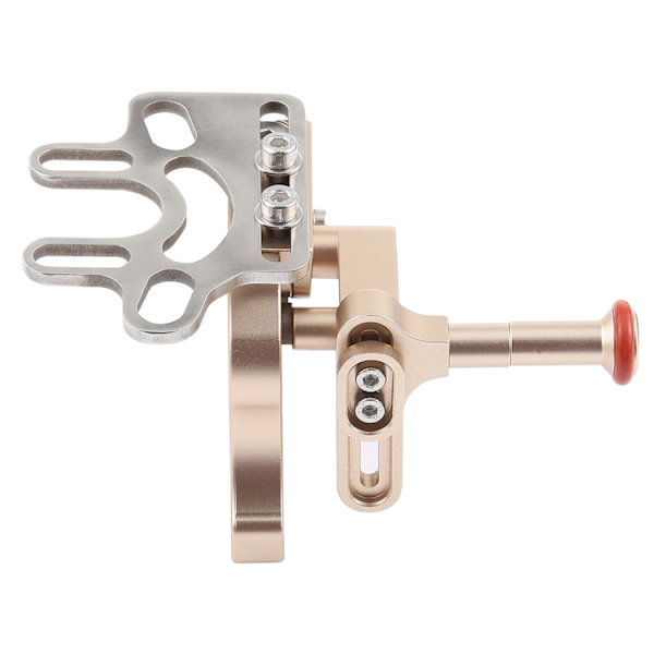 Shutter Release Trigger Extension Adapter Lever Mount för undervattensarmsystem Guld