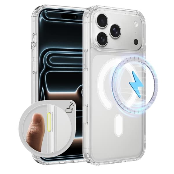iPhone 18 Pro Max / iPhone 17 Pro Max Skal med Integrerad MagSafe och Kamerakontrollknapp