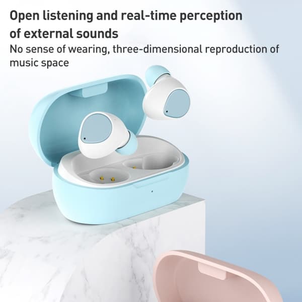 ZGA GS14 Candy Mini Trådlösa Bluetooth-hörlurar Rosa
