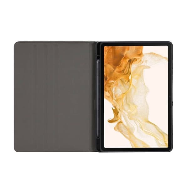 Samsung Galaxy Tab S8/S7 Smartfodral med målat pennfack Eiffeltornet