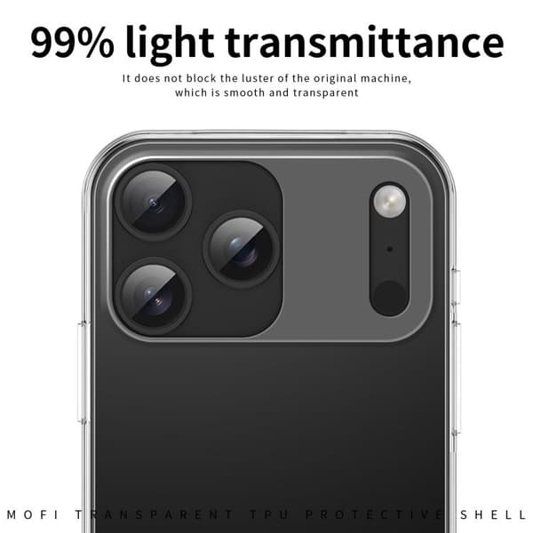 iPhone 18 Pro / iPhone 17 Pro Skal MOFI Ming Series Ultra-tunn TPU