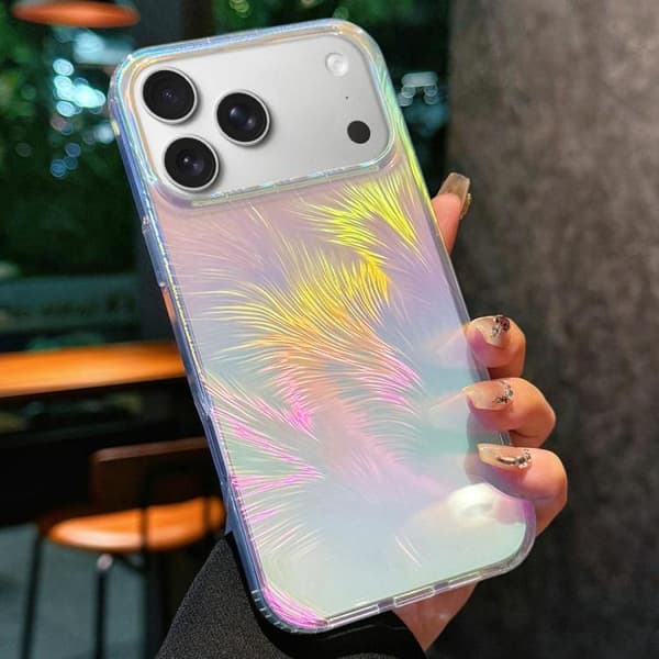 iPhone 17 Pro Skal - Glansig Färgpläterad Stötsäker Design
