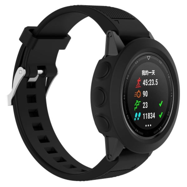 Smart Watch Case, värd ingår inte för Garmin Fenix ​​5 Black