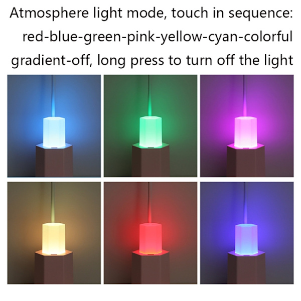 QB-1 Multifunktionell pennbordslampa USB Ögonskydd Lärande Sängbordsläsningsbordslampa (Vit)
