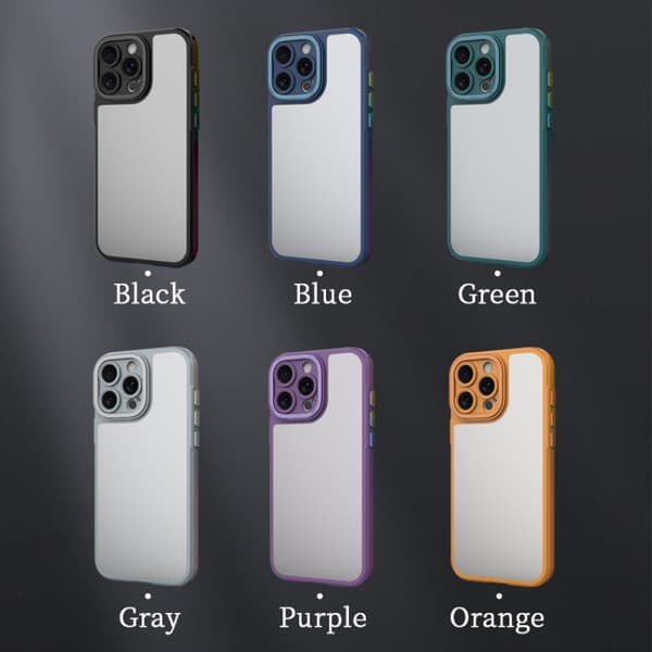 iPhone 16 Pro Max Skal - Bodyguard Micro Matte PC Hybrid TPU Telefonfodral Blå