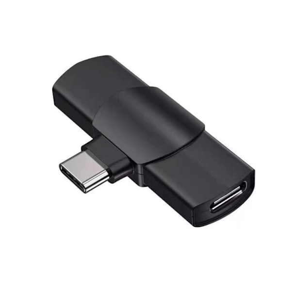 Mini Lavalier-mikrofon med Type-C / USB-C-gränssnitt (svart)