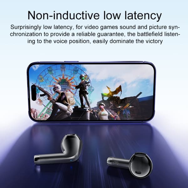 Yesido TWS21 Bluetooth 5.3 TWS Trådlösa Bluetooth-hörlurar Vit