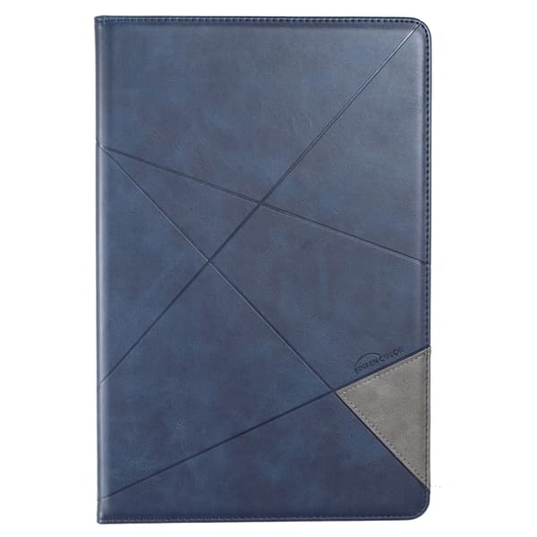 Samsung Galaxy Tab S7 FE/S7+/S8+ Prismatisk läderfodral Blå