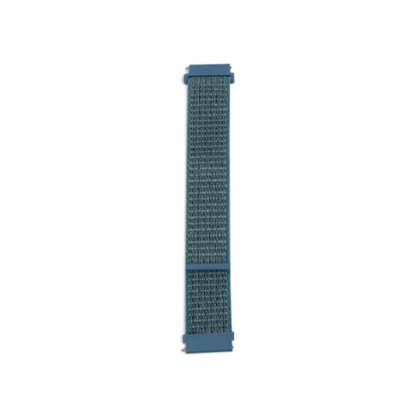 För Garmin Vivoactive 3 Nylon Loop Watch Band Clear Feather