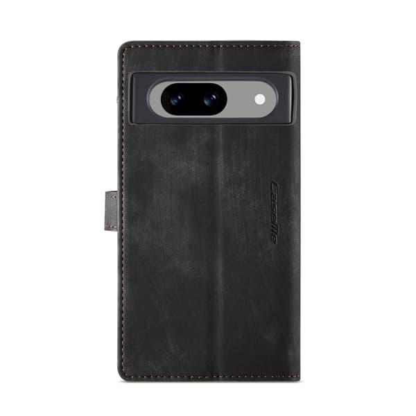 för Pixel 8a Skal CaseMe C30 Multifunktionellt Läderfodral Svart